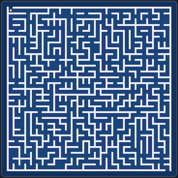 Square maze