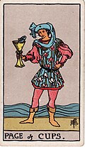 Page of Cups